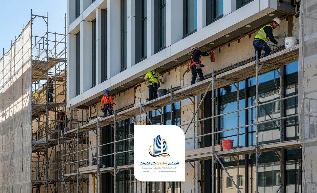 مشاريع صيانة وترميم مباني حديثة من أعمالنا