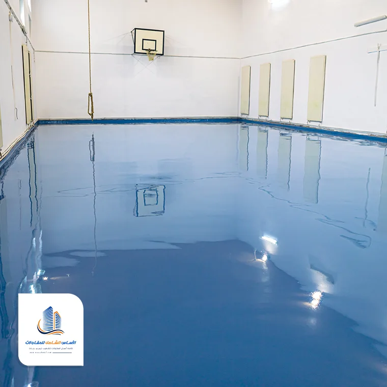 تركيب ارضيات ايبوكسي للممرات