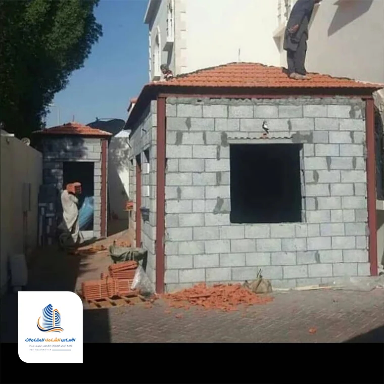 غرف خارجية للخادمات