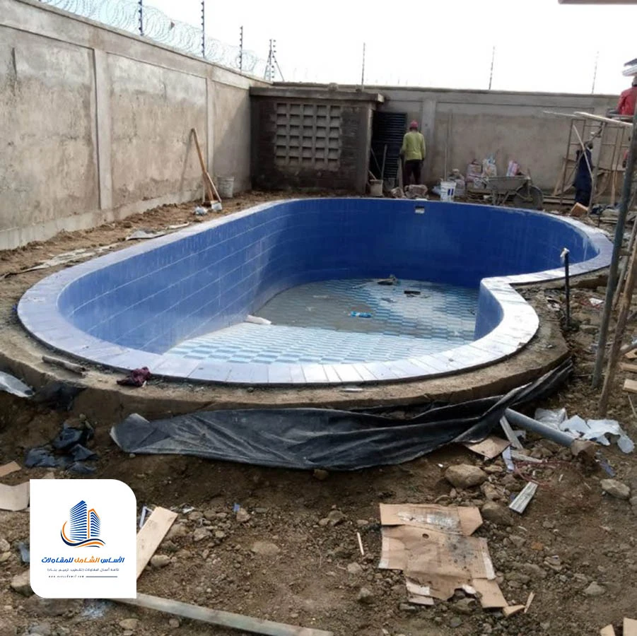 بناء مسبح صغير الطائف