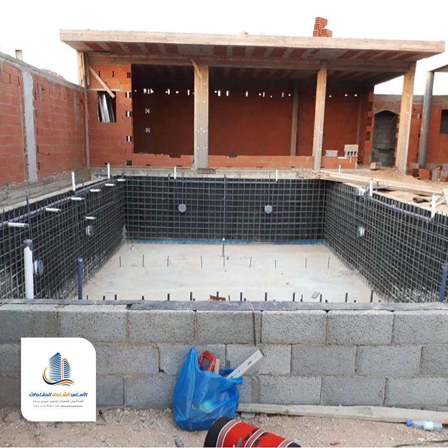 تكلفة بناء مسبح خرساني