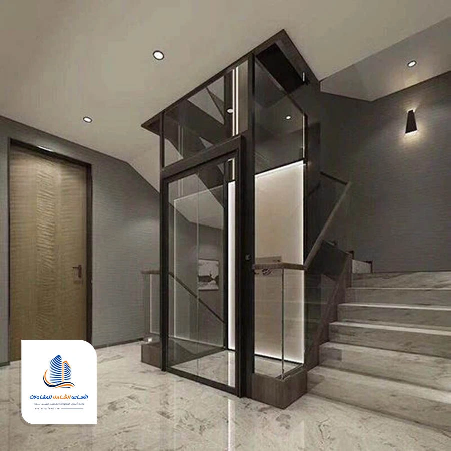 بناء بيت المصعد