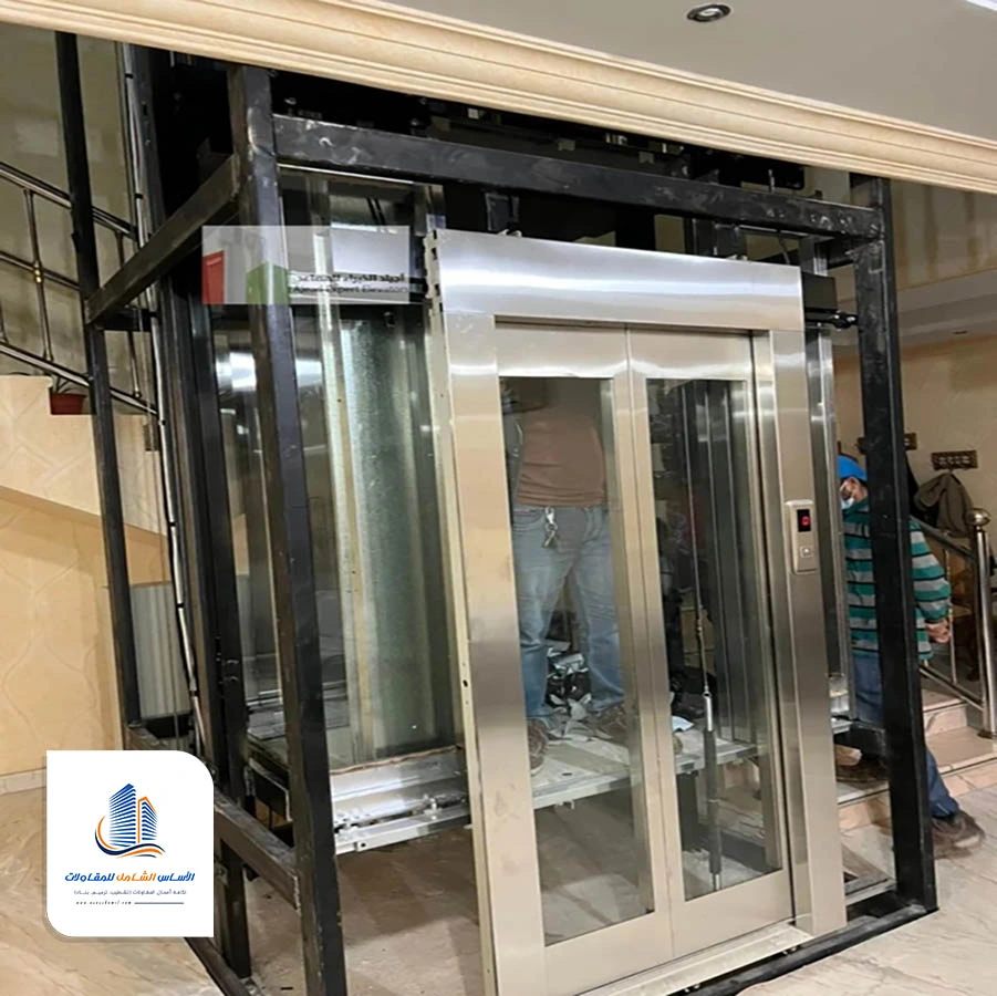 بناء بيت المصعد