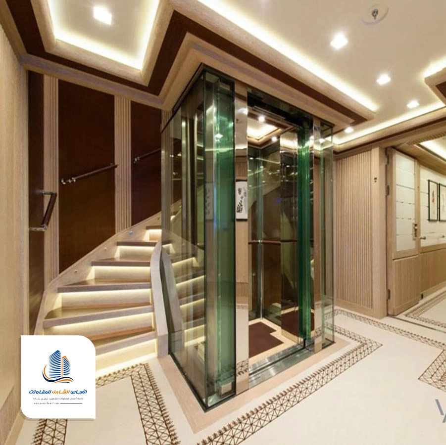 بناء بيت المصعد