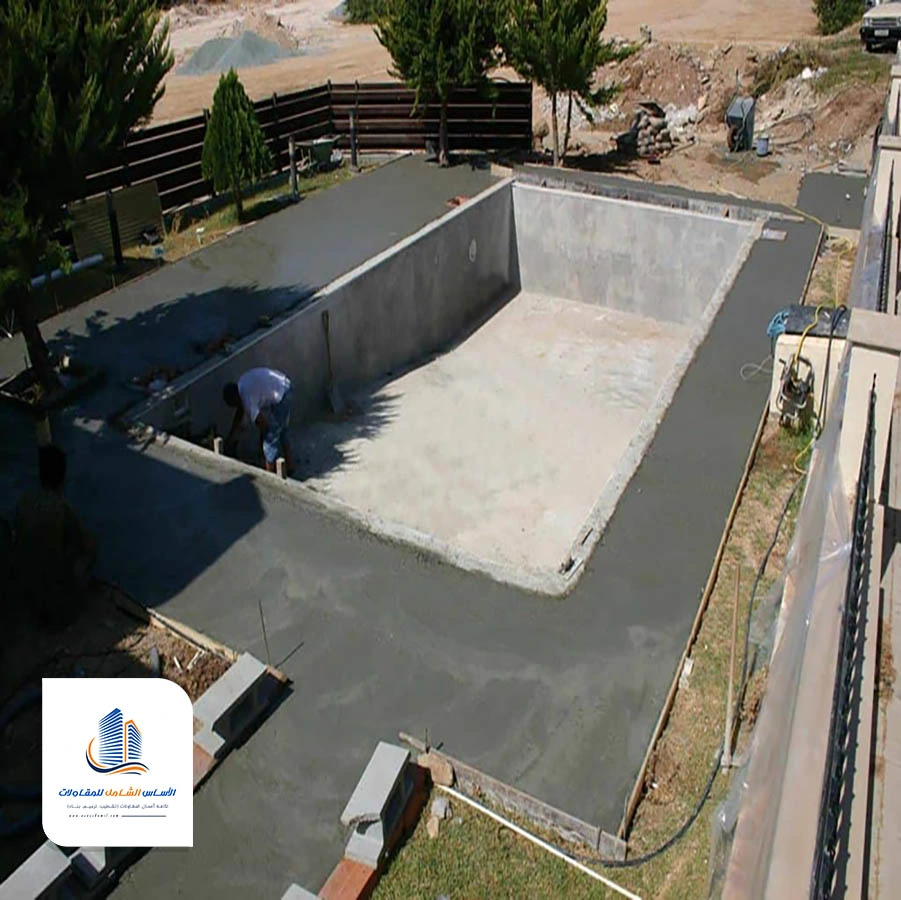 تكلفة بناء مسبح خرساني