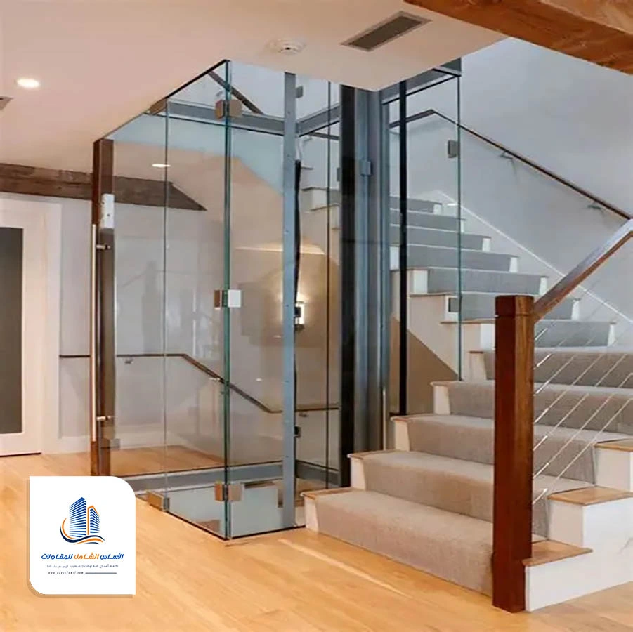 بناء بيت المصعد