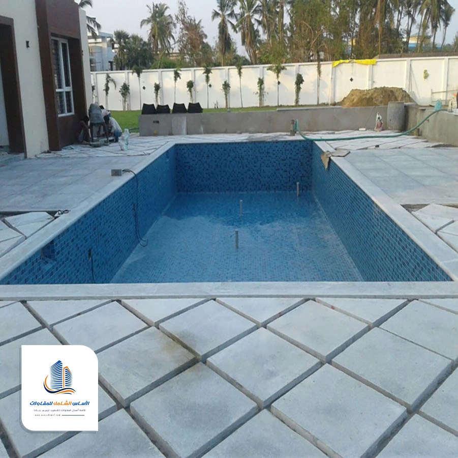 تكلفة بناء مسبح خرساني